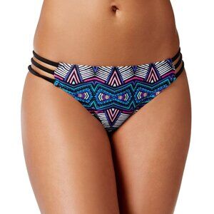 Bikini Nation Juniors' Brush Hour Strappy Hipster Bikini Bottom NWT